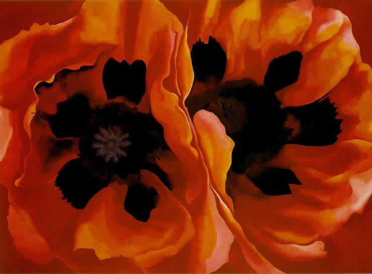 Georgia O'Keefe | 'Oriental Poppies', 1927